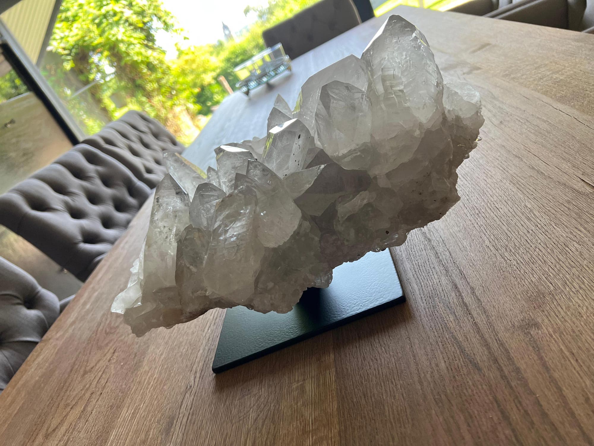 Kristall mit Auflagekonsole